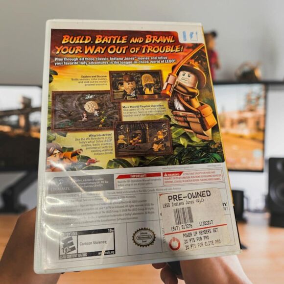 Lego Indiana Jones Wii Game "The Original Adventure" (4447) - Picture 2 of 2